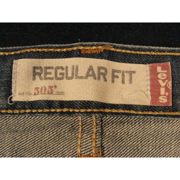 Levis 505 Jeans Womens 38 x 31 MEASURED Tag: 36 x 30 Straight Regular Fit - Picture 8 of 11